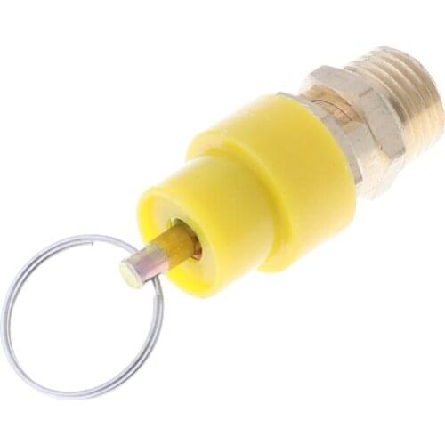 203F 1PC 1/4'' 12KG BSP Air Compressor Safety Release Valve Pressure Relief Regulator