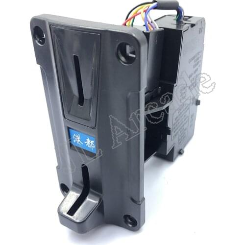 Arcade coin acceptor coin selector Plastic Electronic Mechanism mech for Arcade Games Machines Accessory Parts