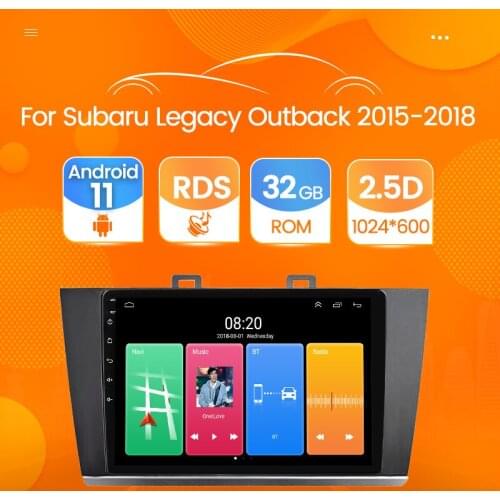 Car Radio for Subaru Outback 5 Legacy 2014-2018 Android 11 GPS Navigation Multimedia Stereo Player Head Unit Mirror connection