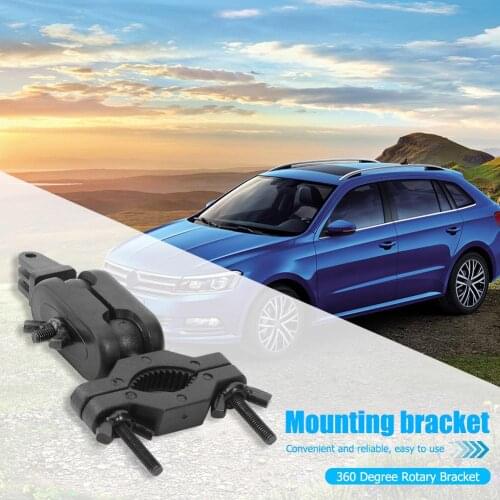 Car Rearview Mirror Driving Recorder Bracket Excellent Plastics and Metals Support for Xiaomi 70Mai Dash Cam Black