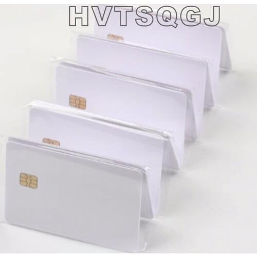 Free Shipping 100pcs/Lot IC Card SLE4442 RFID ISO Smart card