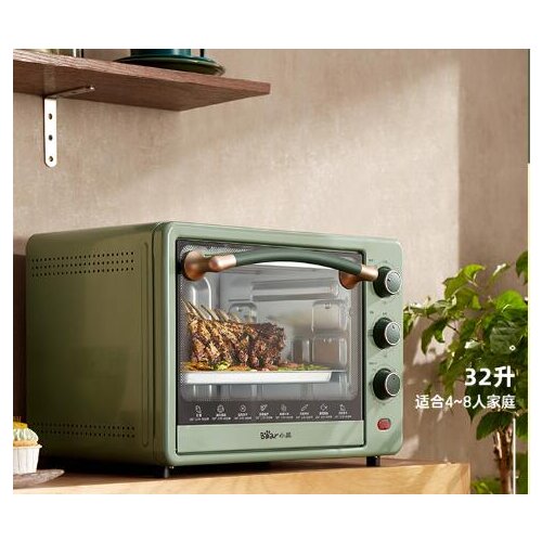 Household small large capacity four tubes of separate temperature control multifunctional baking mode new electric oven J06