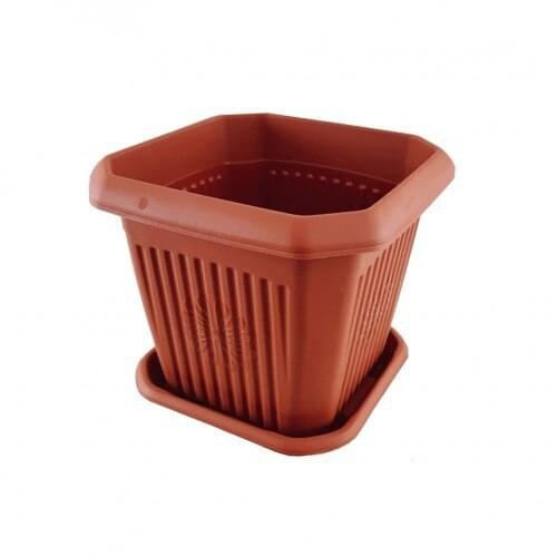 SAMPURHCASE Flower Pot Square 3 No 2.5 Lt 23136S