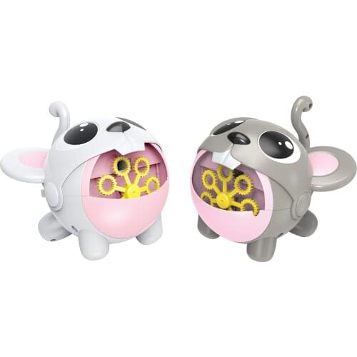 Baby Bath Toys Automatic Bubble Machine Toy Rugged Cartoon Animal Childrens Bubble Maker Baby Bathroom Toys