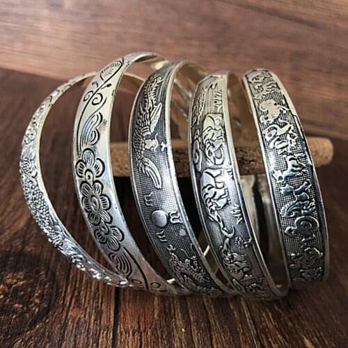 JETTINGBUY Silver Bracelets