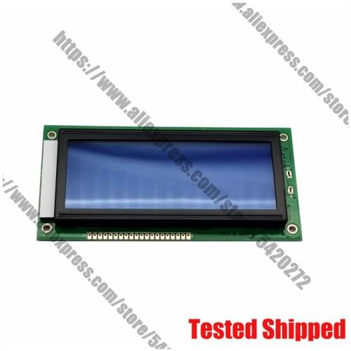 KS0108 19264 192x64 dot graphic LCD module display controller blue