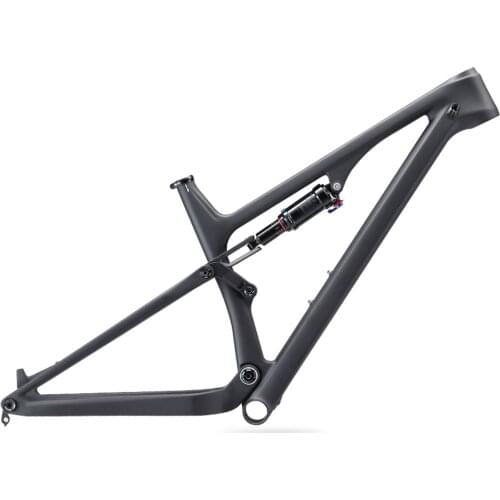 LEXON Carbon Frame T1000 Full Suspension MTB Frame Bicicletas Mountain Bike Frames Boost BB92 XC Frame 27.5/29er All Can Use