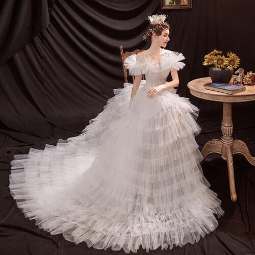 LOKEDIKE Wedding Dresses