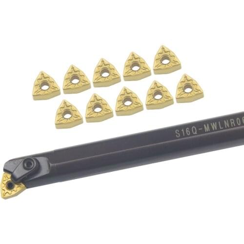 MWLNR S16Q-MWLNR06 S20R-MWLNR06 S25S-MWLNR06 Lathe cutter CNC Turning tool Holder Carbide insert WNMG06 CNC Cutting Tools Set