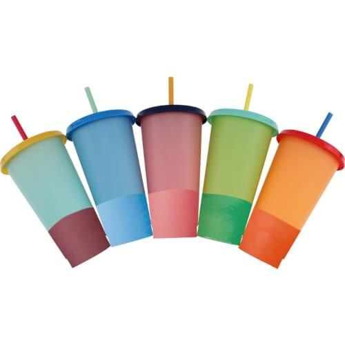 1Pcs Sticker Reusable Venti Personalized Design Print Discoloration Cup Teacher Mothers Day Friend Birthday Gift Customized Cups