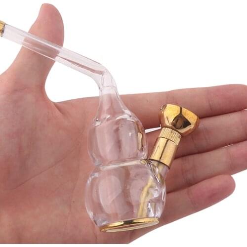 New Acrylic Hookah Water Filter Cigarette Tobacco Water Pipe Holder Mini Shisha Hookah Gift Smoking Pipes