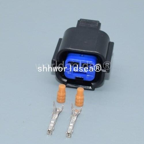 Shhworldsea 2 Pin Car Waterproof Auto Connector Female Cable Plug Sensor Electrical Plug Connector HP285-02021