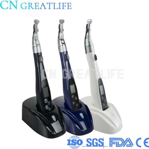 LED Dental Endo Motor Wireless 16: 1 Reduction Contra Angle Endo Mate Treatment Dental Intrument Spare Parts