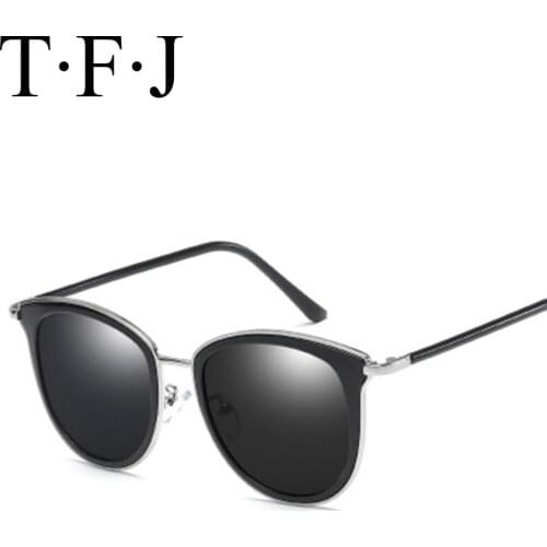 Женские солнцезащитные винтажные очки TFJ China At AliExpress