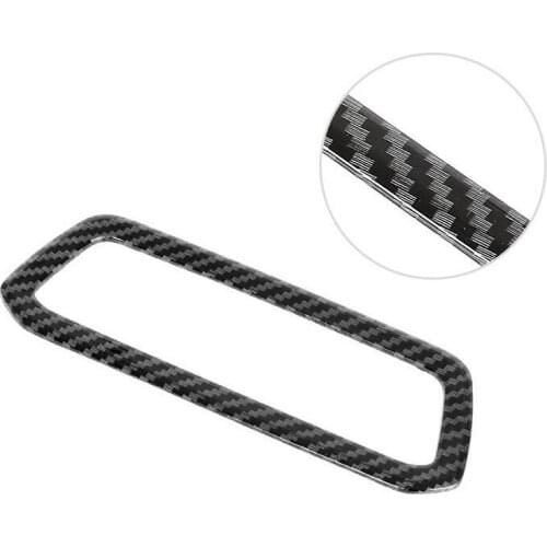 Tonlinker 3 PCS DIY car styling ABS Chrome in the control gear panels cover case Stickers for Nissan murano 2015 accessories