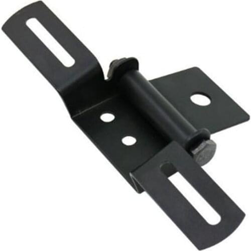 Universal Motorcycle Adjustable Folding License Plate Frame(Blcak)