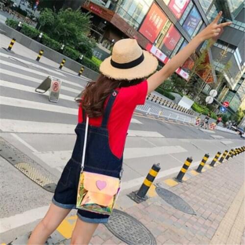 Luxury Handbags Women Bags Designer Laser Korean Style Bags Transparent Shoulder Bags Jelly Candy Strap Clear Women Bag