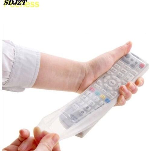 1 pcs Silicone Video Home TV Air Condition Remote Controler Protector Case Cover Waterproof Dust Jacket Pouch Bags
