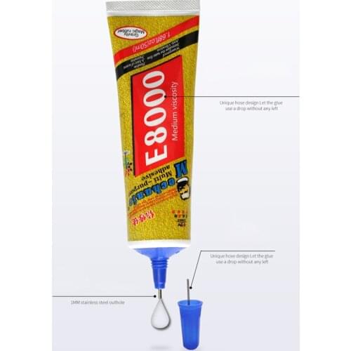 15ml Mechanic E8000 Liquid Multi- Purpose Adhesive Jewerly Craft Rhinestone Diy For Phone Frame Fix Screen Glass Glue