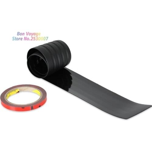 Car Styling Black Rubber Rear Guard Bumper Protector Trim cover For KIA RIO K2 K3 K4 K5 Optima Sportage R Cerato Sorento Soul