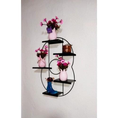 Decorative Metal Rack shelves wall decoration modern home decoration, aesthetic room decor Nordic home decoration, wall rack