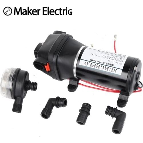 FL-40 FL-44 12V/24V Low Pressure 40PSI(2.8Bar) Electric Diaphragm Pump Irrigation Motorhome Car Water Supply