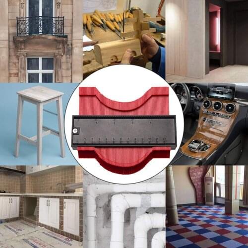 Contour Gauge 12/25cm Irregular Profile Gauge Ruler for Accurate Measurement Free Measuring & Gauging Tools Measurement & Analy