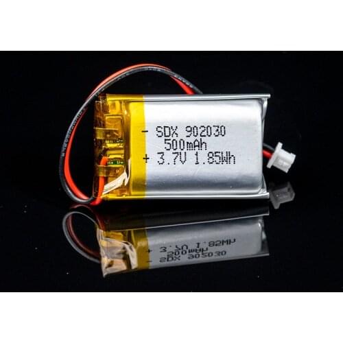 Gretxa Mouse Lithium Battery VANCER Thunder Shark Upgraded Version Stable Enhanced 500mAh Polymer Lithium Battery New