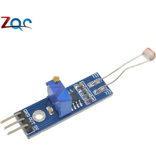 Photoresistance Detection Optical Photoresistor Light Sensor Module 3.3V-5V Accuracy adjustable for Arduino LM393 PCB Module