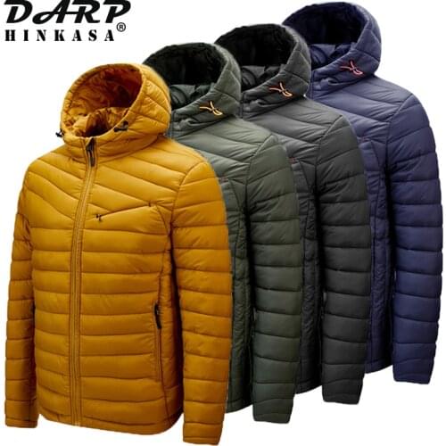 2021 New Casual Parka Jacket Men Hooded Solid Color Jacket Men Fashion High Quality Parka Coat Jacket Warm Men Jacket Big Size