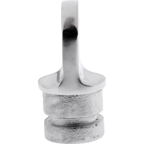 Stainless Steel Marine Boat Bimini Top Inside Eye 19.3mm 0.76" Rounded End