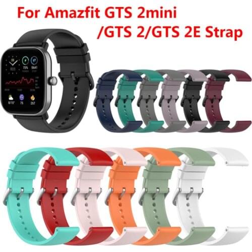 2021 New Amazfit Strap Bracelet For Huami Amazfit Pop Strap Silicone Black Wrist Strap For Amazfit BIP Lite Wriststrap Bracelets