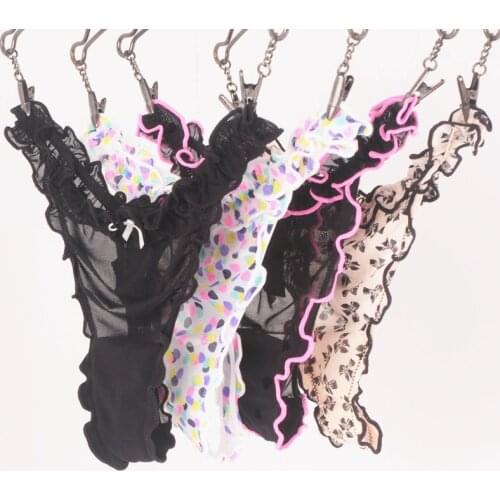 2PCS Sexy Thong G-Strings Thongs Women Underwear Transparent Intimates Sexy Panties Female Underpants Hot Sale