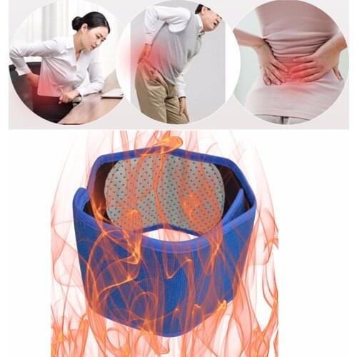 Tourmaline Self-heating Magnetic Tourmaline Belt Waist Braces & Supports Pain Relief Therapy Winter Warmer Russia Women Older