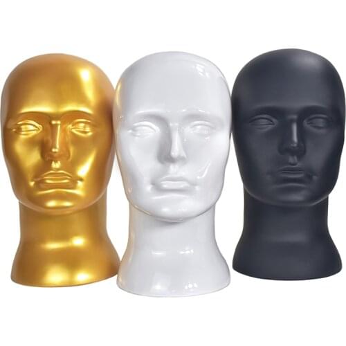 1PC Female PVC Mannequin Manikin Head Model For Wig Hair Glasses Display Hat Display Stand Manequin