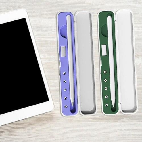 For Apple Pencil 2 Case For Apple Pencil 1nd Gen Storage Box Touch Tablet Pen Accessories Portable Hard Cover Protector
