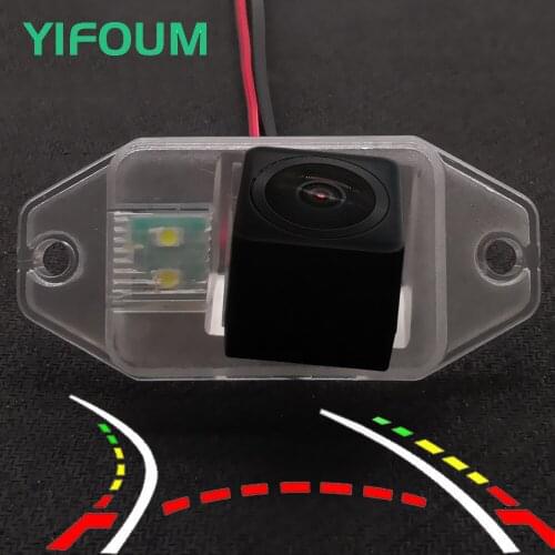 Fisheye Dynamic Trajectory Wireless Car Rear View Camera For Toyota Land Cruiser Prado 90 2700 3400 4000 120 80 FJ Cruiser GSJ15