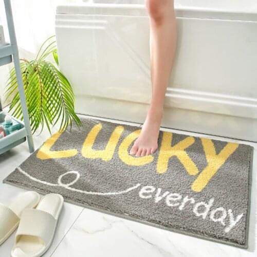 Bathroom CarpetNordic Ins Plush Vloerkleed Tapijt Badmat Deurmat Kleed Schapenvacht Floor Mats Doormats Carpets dywan dla dzieci