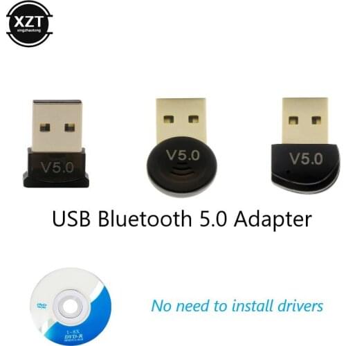 Mini USB Bluetooth 5.0 Adapter receptor Receiver transmitter Aux Adaptador bluetooth Dongle computer PC adapter V5.0 Music