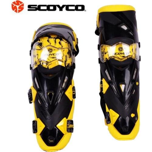 Scoyco K12 Motorcycle knee pads knee guard Motocross knee sliders Sports Scooter protective gear kneepad Motorcycle protection