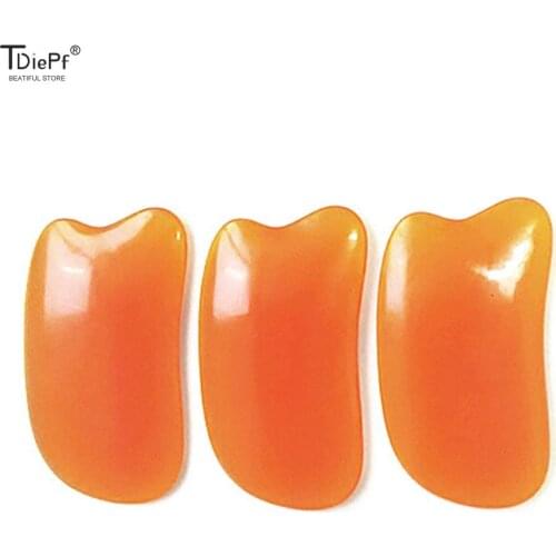 Beeswax Resin Natural GuaSha Massager Scrapping Plate For Body Chakra Healing reiki Massage Wholesale