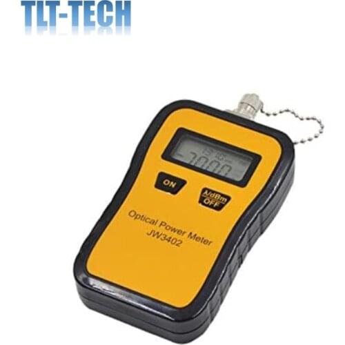JW3402 Portable Fiber Optic Power Meter Optical Tester SC FC ST Adapters -70 to +6dbm
