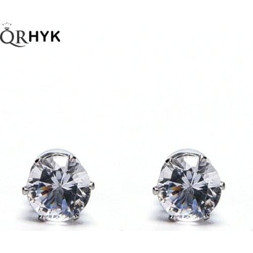 QrhYK Earrings With Stones