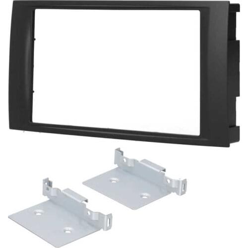 2Din Car Stereo Radio Fascia DVD Audio Player Navigation Panel Frame Interior Decoration Radio Fascia Frame