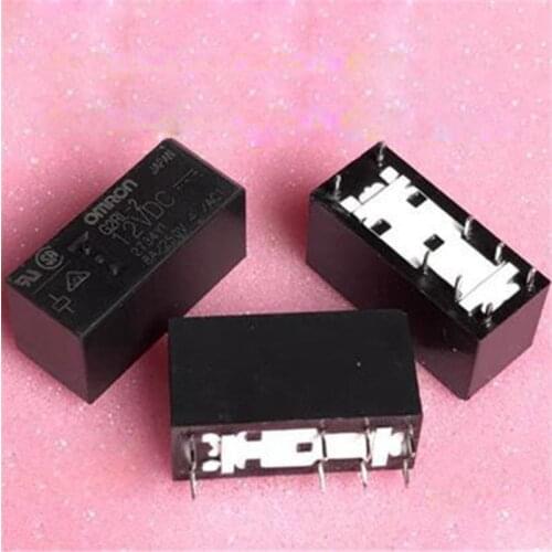 12V relay G2RL-2 G2RL 2 G2RL2 12VDC DC12V 8A 8PIN