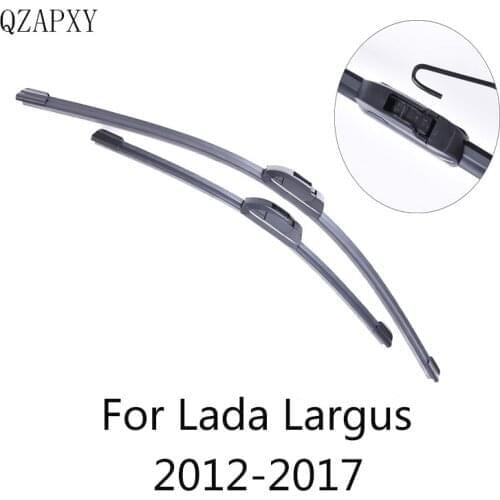 QZAPXY Wipers Blade For Lada Largus from 2012 2013 2014 2015 2016 2017 Windscreen wiper Wholesale Car Accessories
