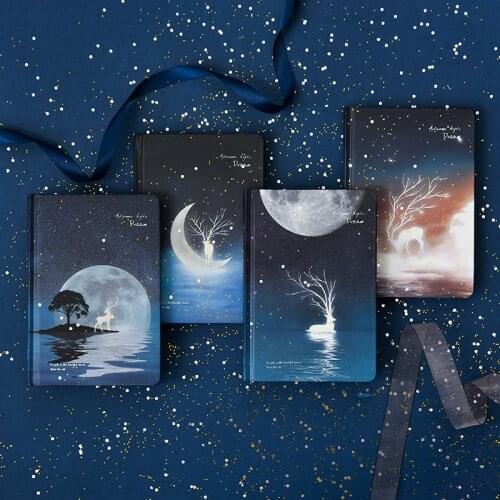 Luminous Notebook Notepad Book For Kids Korean Stationery Creative Kawaii Journal Diary School Office Supplies