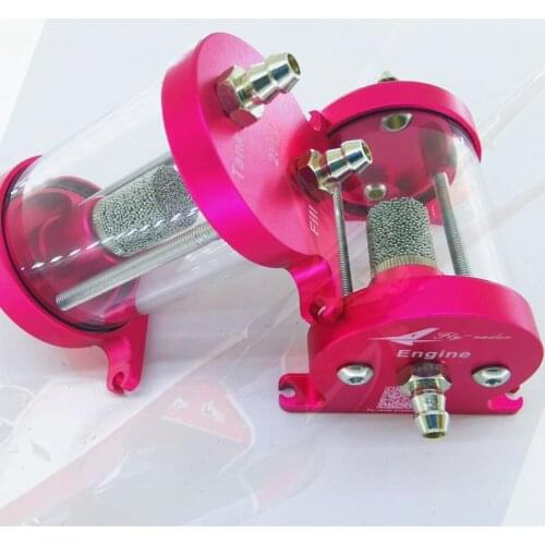 UAT 35ml CNC Air Trap Tank with fuel filter for turbine jet