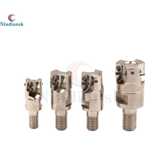 1pc TE90AX09-13-2T-M6 TE90AX09-25-3T-M12 Anti-vibration Milling Turning Tool Head , For APKT09T3 Carbide Inserts CNC Lathe Tools