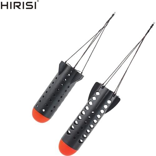 4pcs Carp Fishing Feeder Rockets Bait Tackle 2 Sizes Fishing Tackle Feeder Accessory